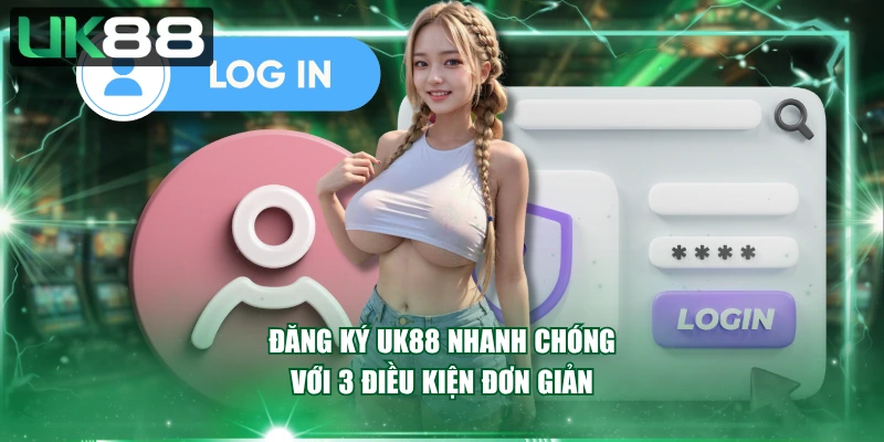 Đăng ký UK88 nhanh chóng với 3 điều kiện đơn giản