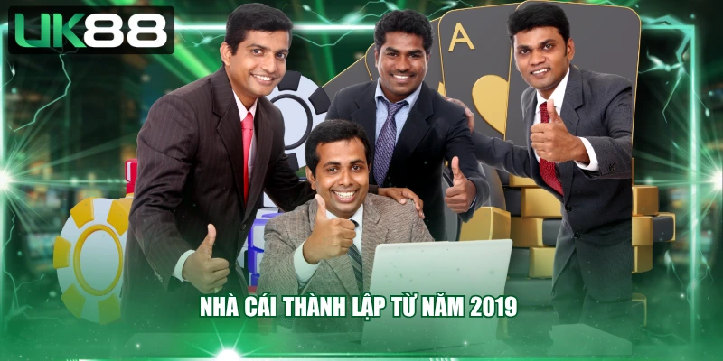 Nhà cái thành lập từ năm 2019